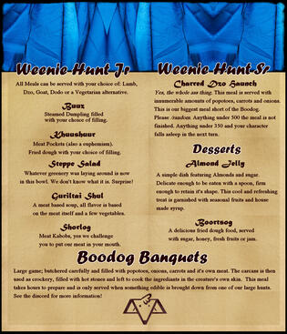 Food Menu